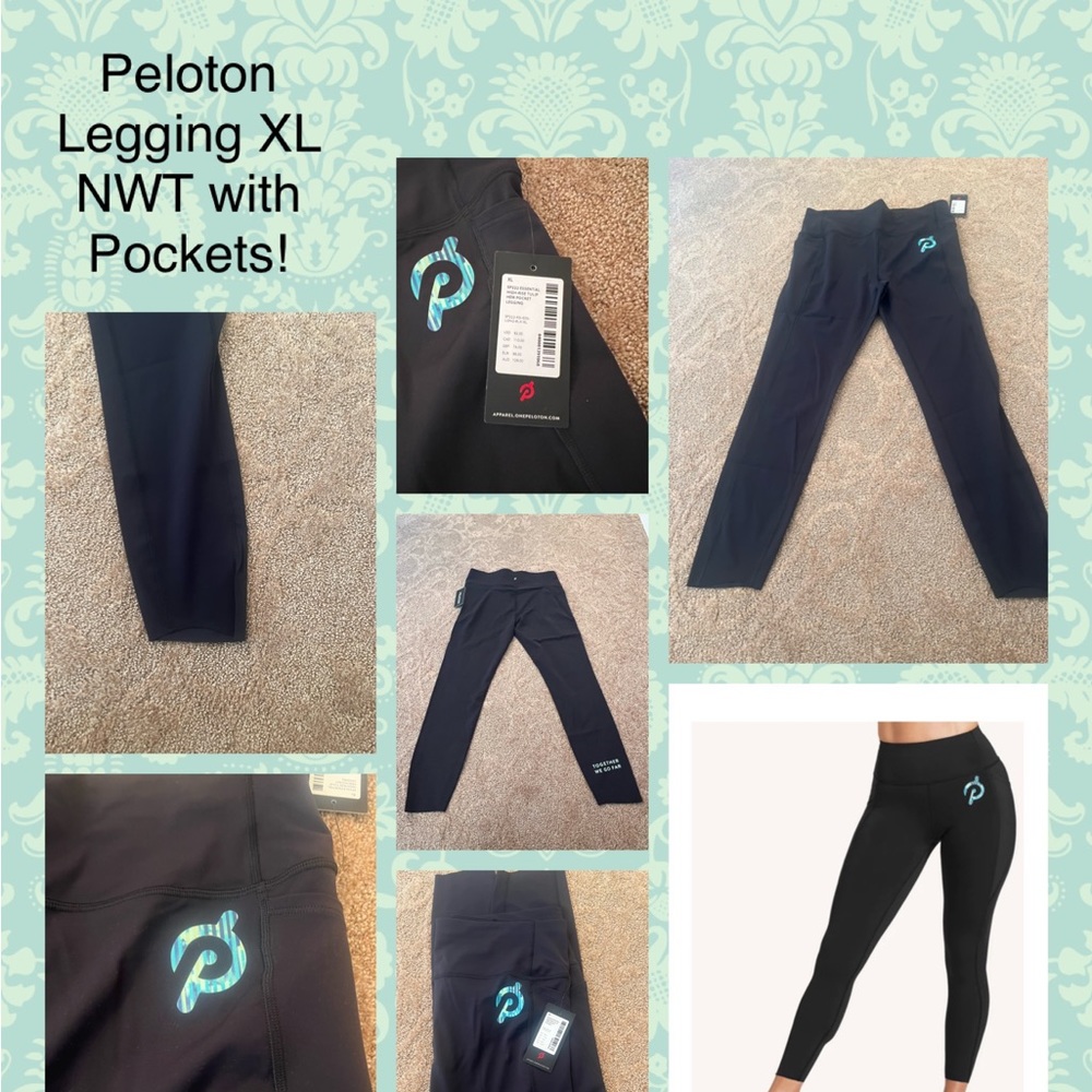 Peloton XL NWT together we go far Leggings With pockets - Picture 5 of 17